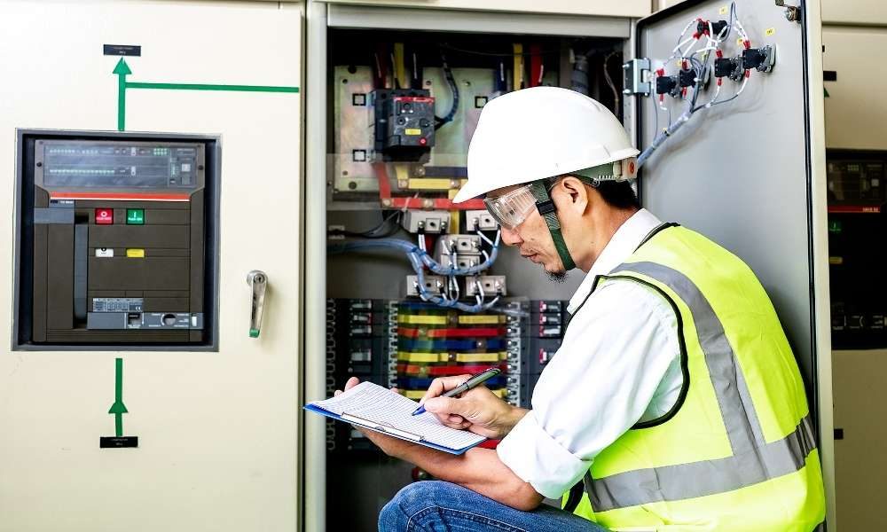Describe Energy North and Electrical expert's Work Schedule to update your Old circuit box with the Standard guideline