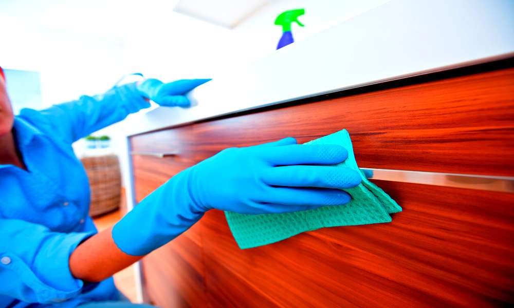 Clean Greasy Kitchen Cabinets